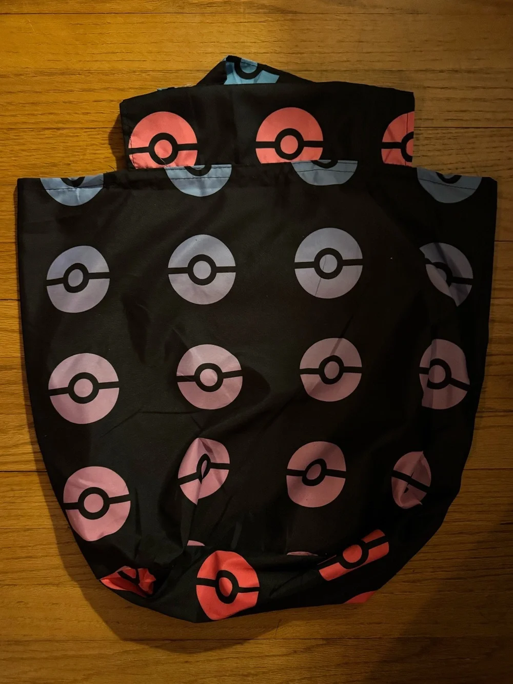 Pokemon Cloth Bag with Poké Ball Pattern